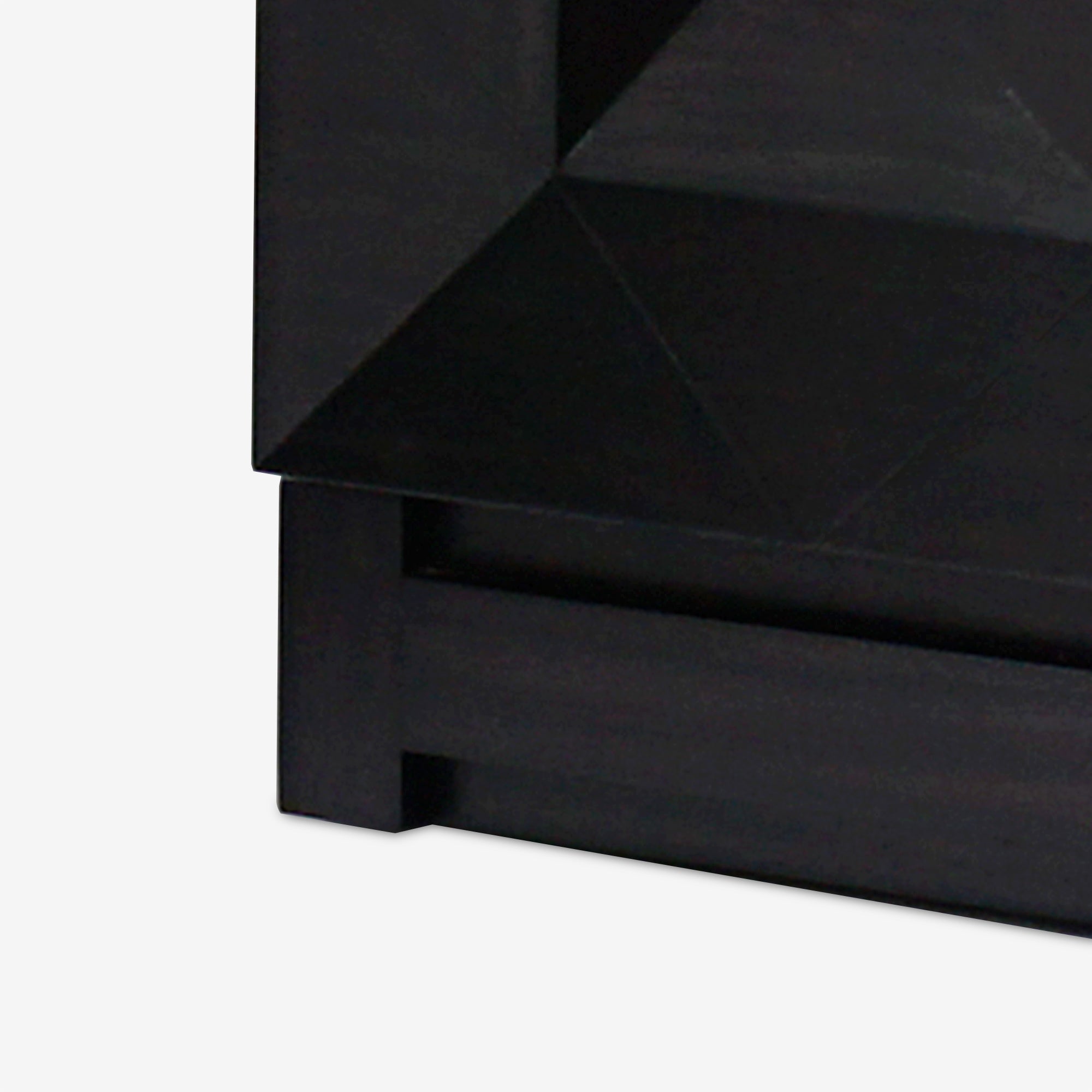Averi - 31.5" Geometric Modular Cabinet, Black