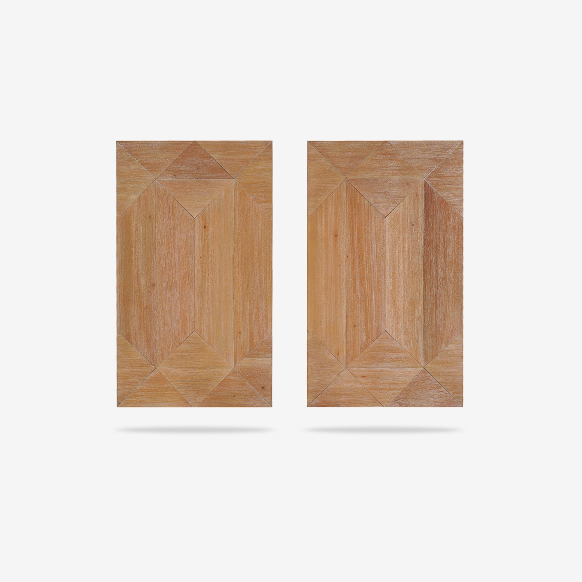 Averi - 31.5" Geometric Modular Cabinet Doors, Natural
