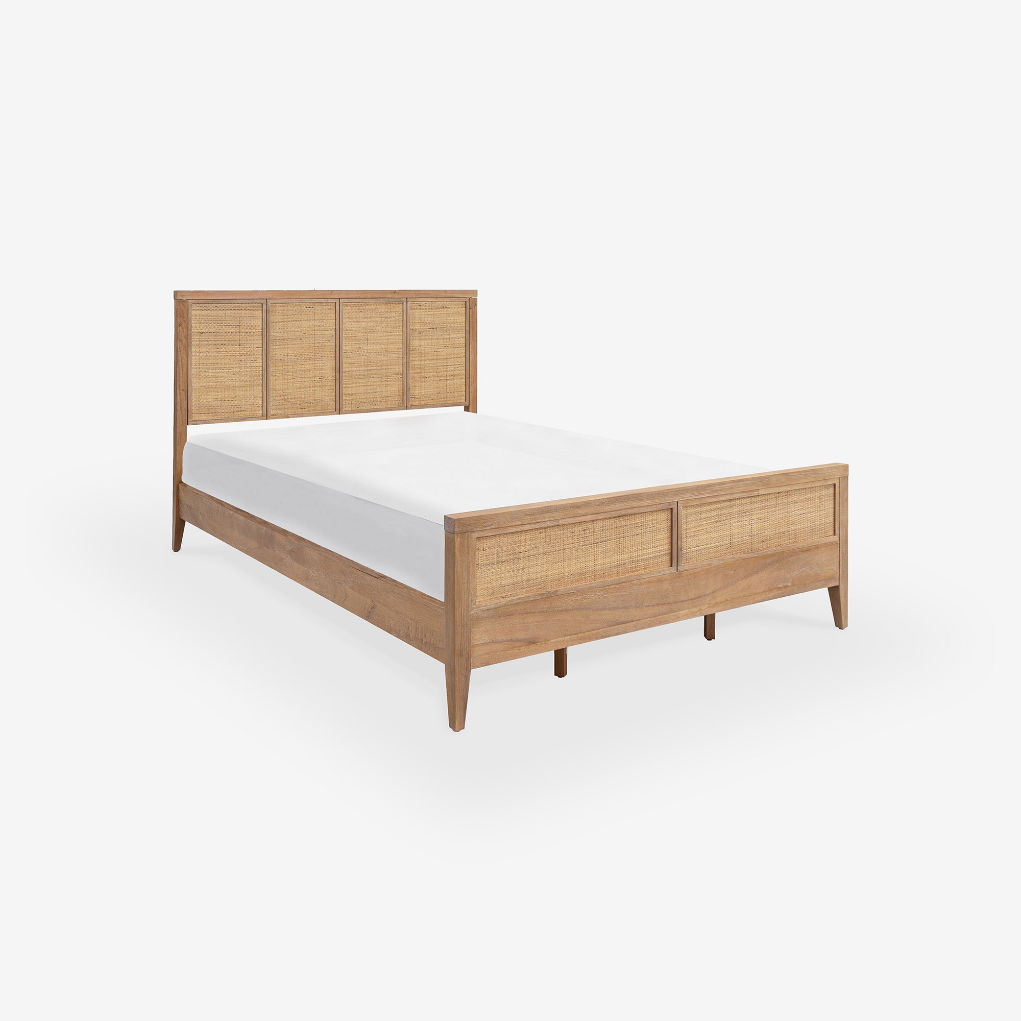 Kalana - Queen Rattan Bed, Natural