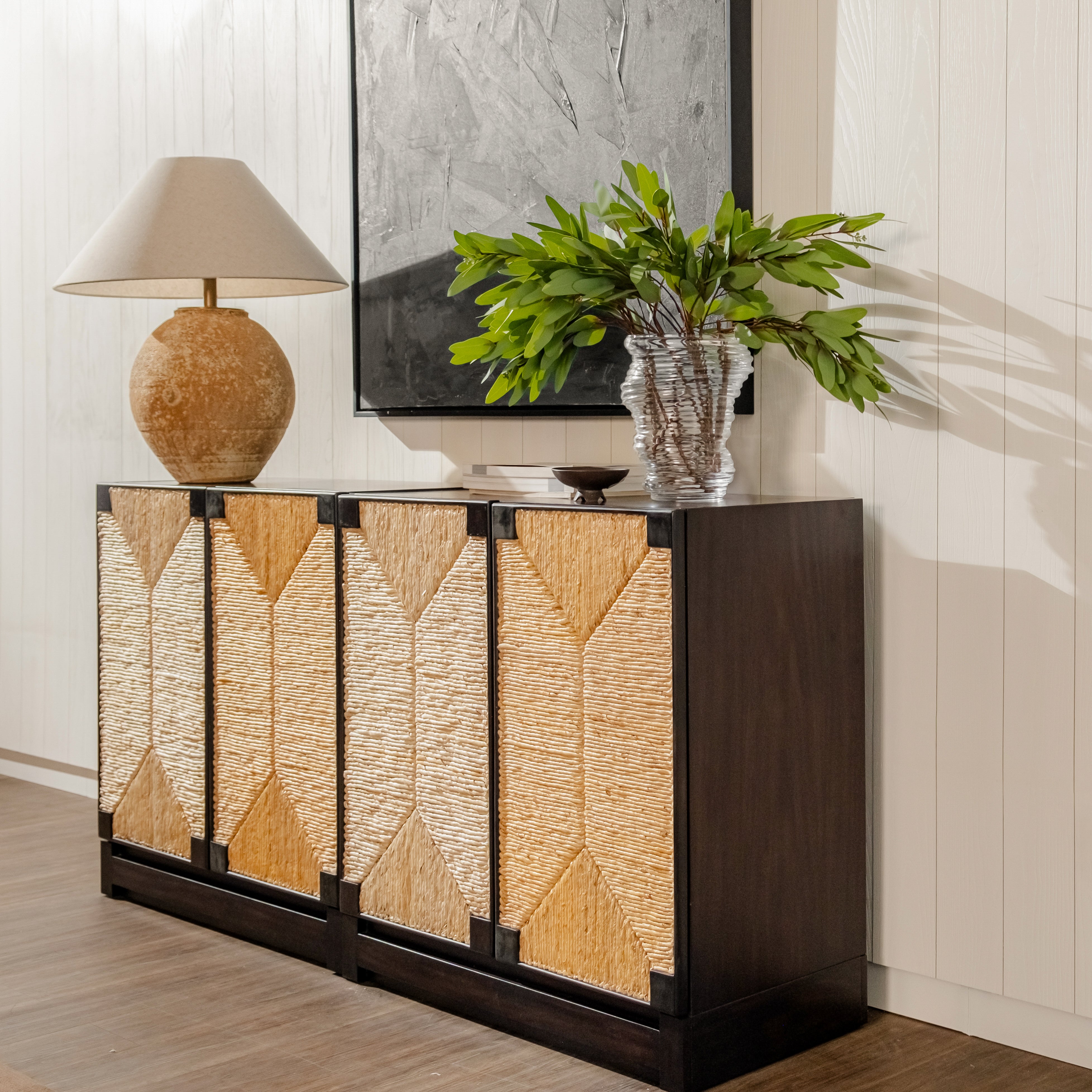 Kolena - 31.5" Banana Modular Cabinet Doors, Black