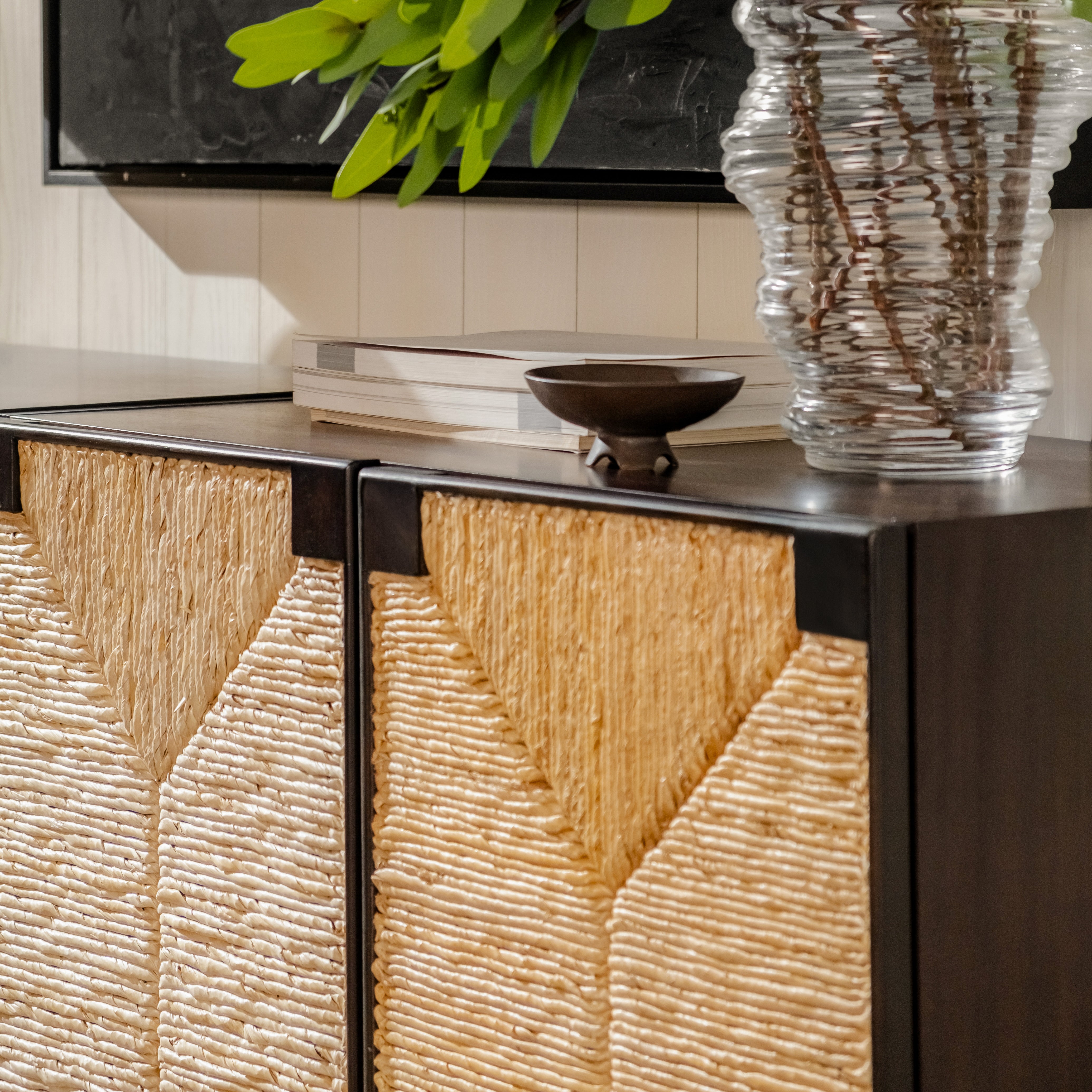 Kolena - 31.5" Banana Modular Cabinet Doors, Black