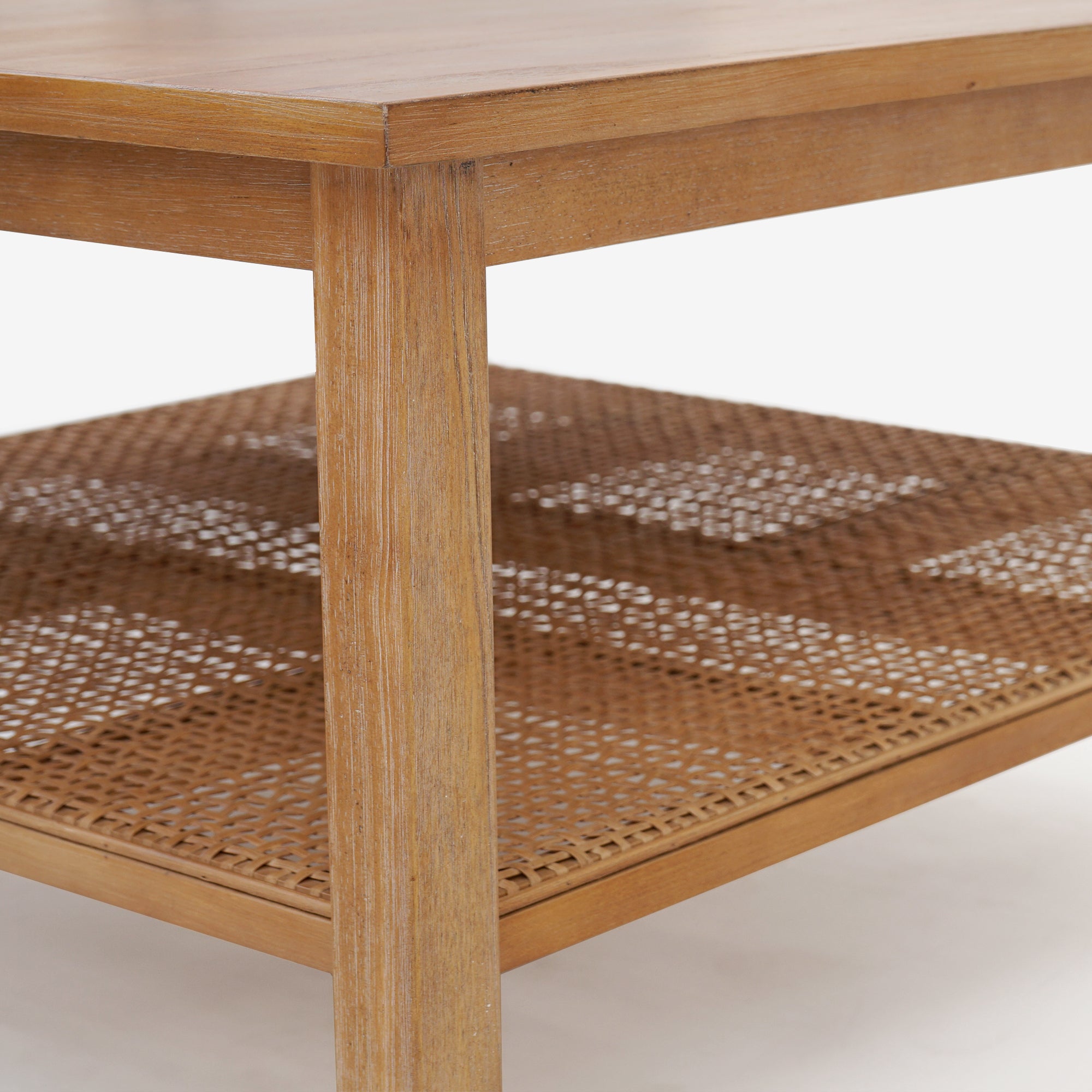 Liora - Square Rattan Coffee Table, Natural