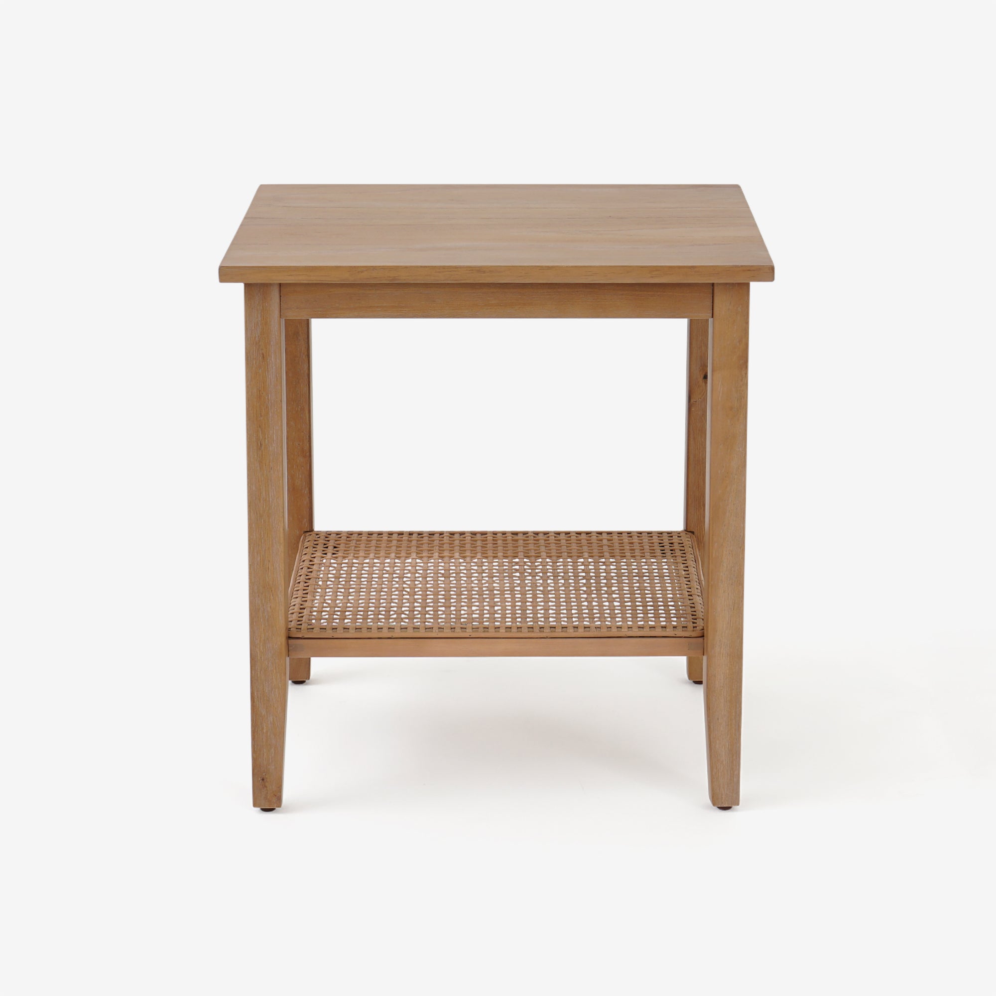 Liora - Rectangular Rattan Accent Table, Natural