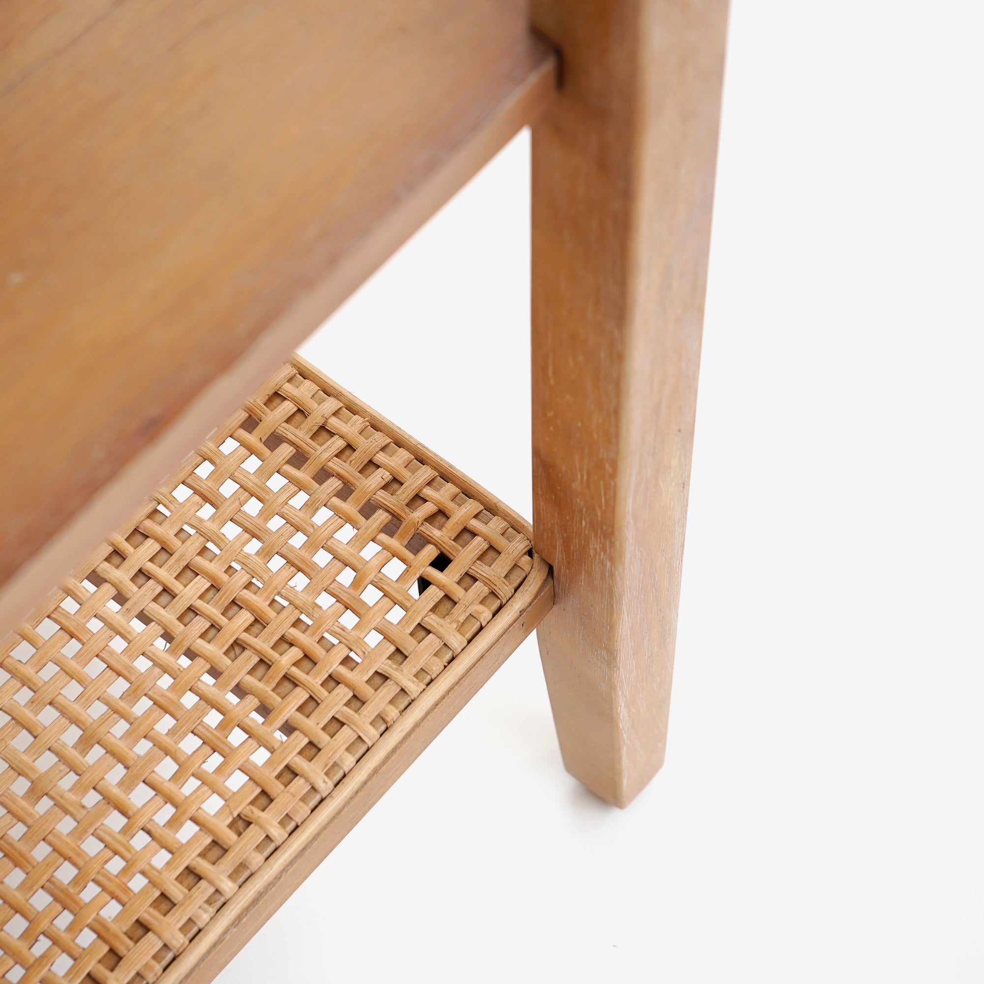 Liora - 41" Rattan Console Table, Natural