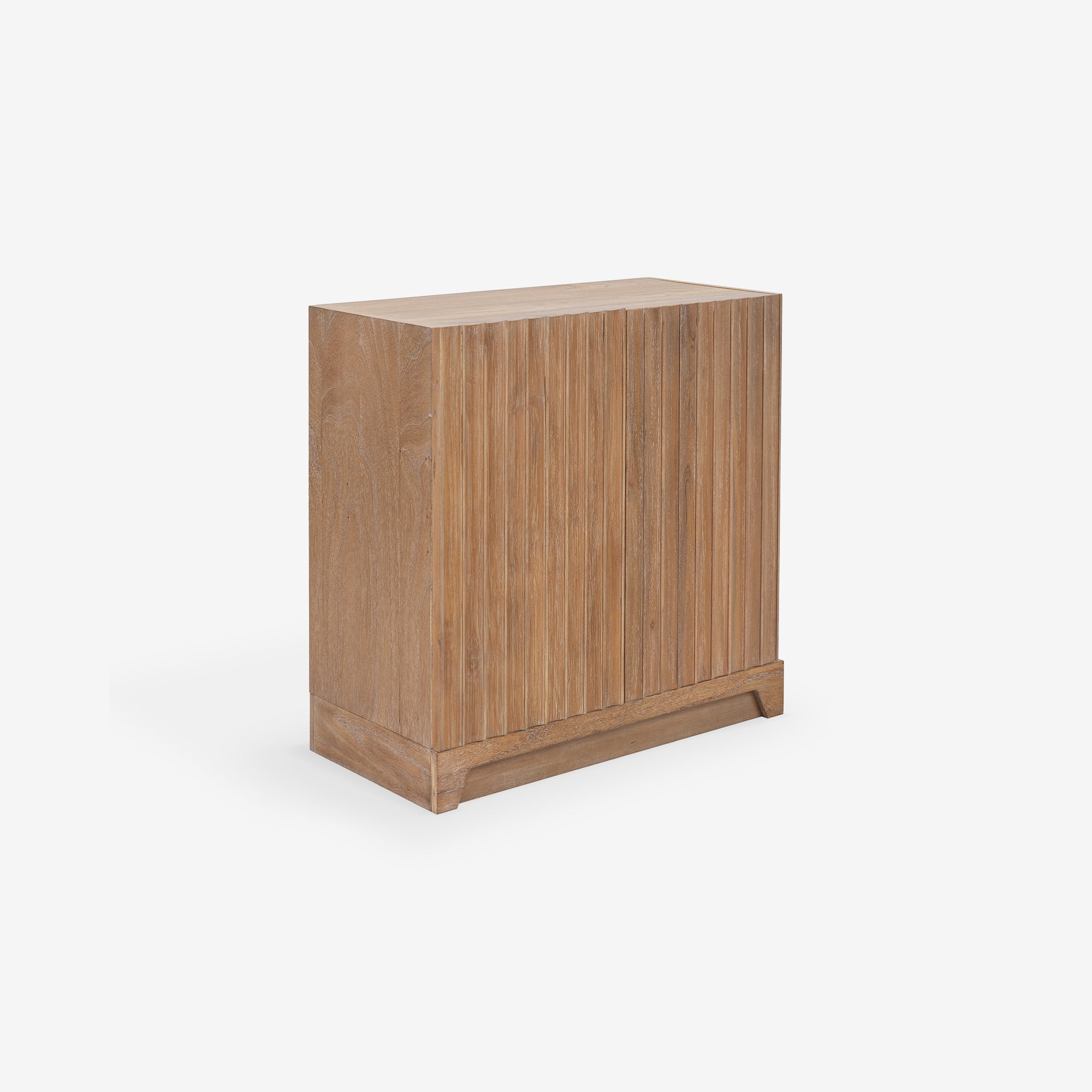 Mira - 31.5" Scalloped Modular Cabinet, Natural