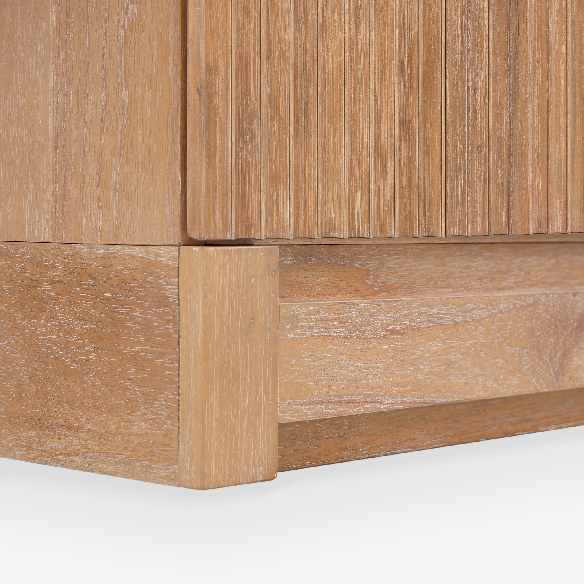 Mira - 31.5" Scalloped Modular Cabinet, Natural