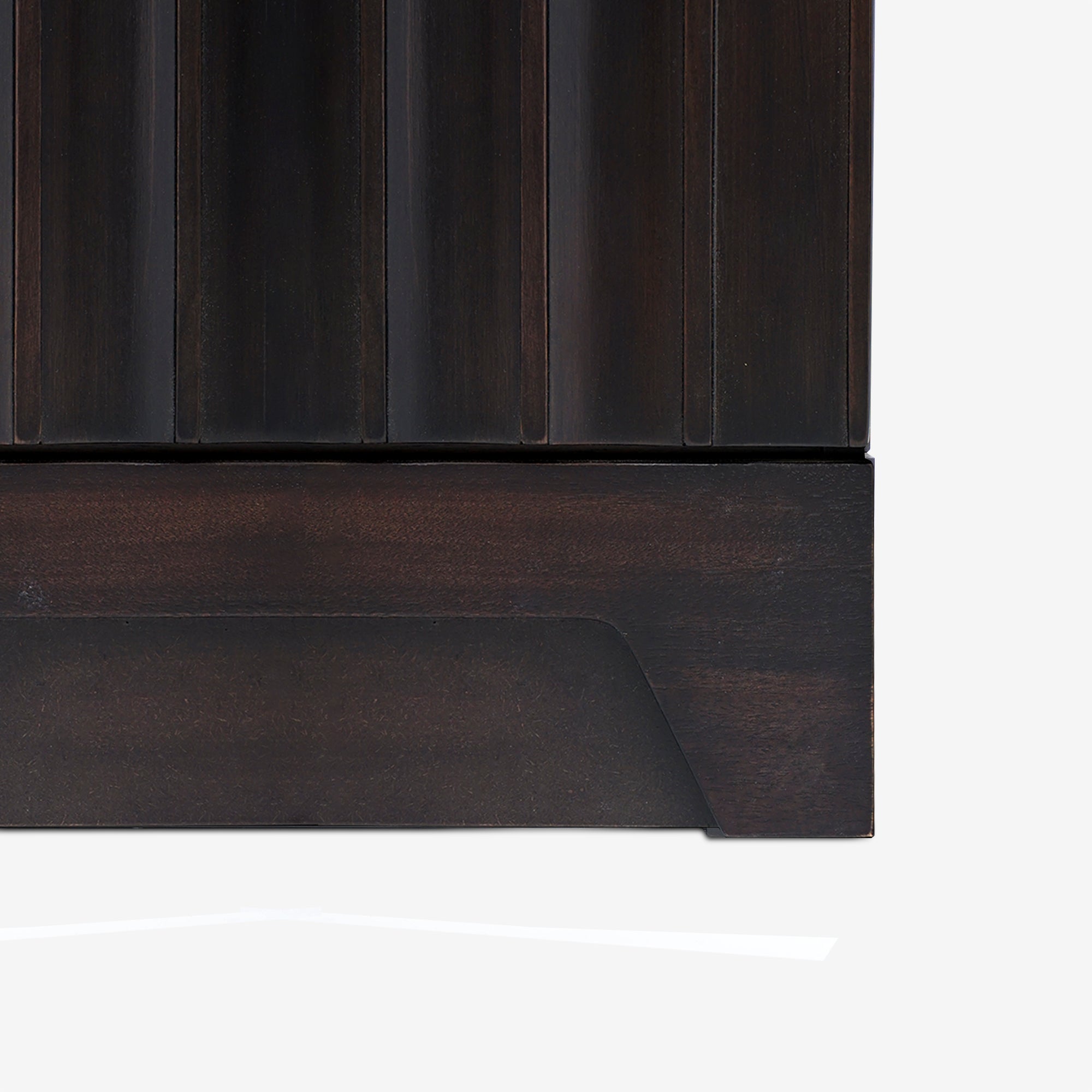 Mira - 31.5" Scalloped Modular Cabinet, Black