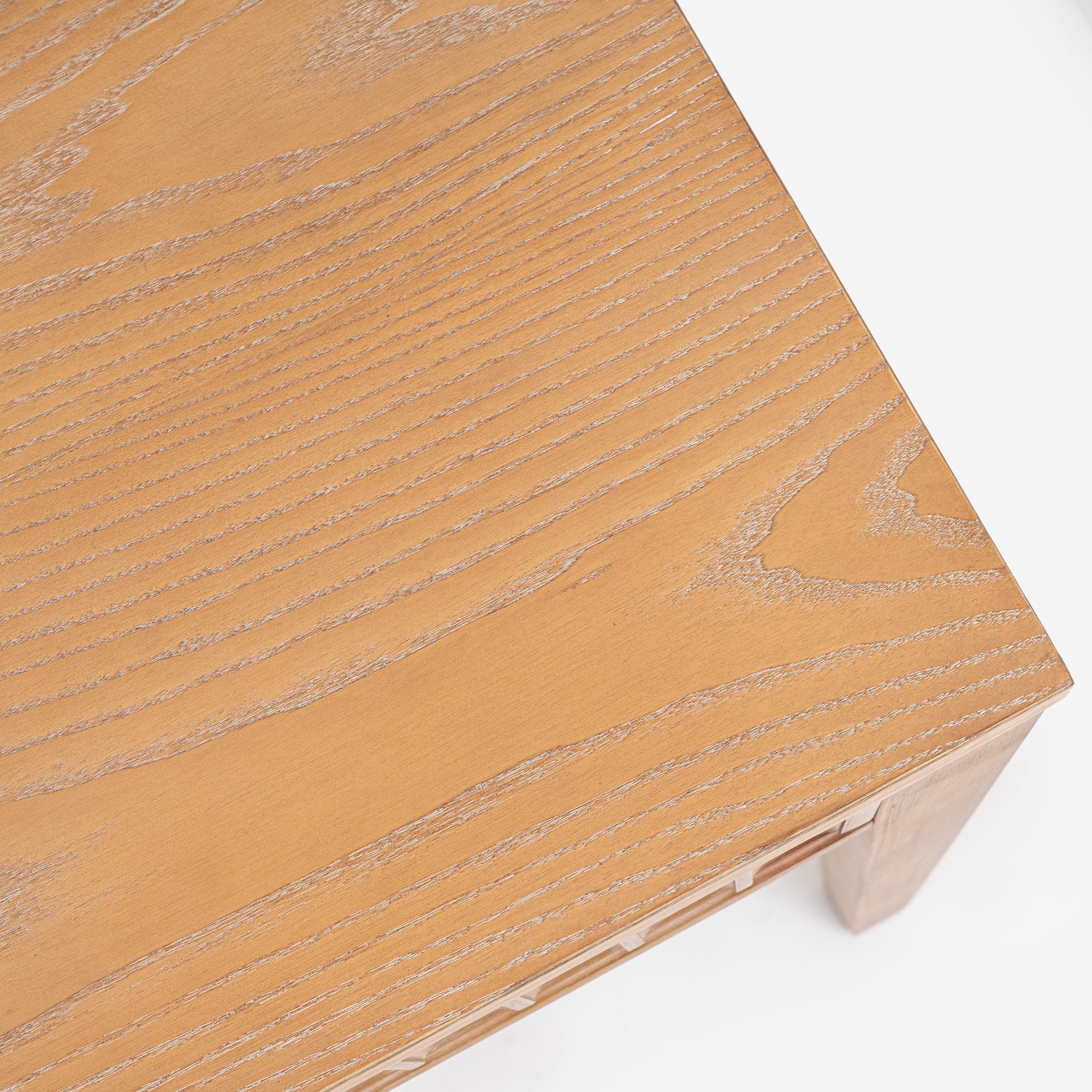 Mira - 72" x 30" Scalloped Dining Table, Natural