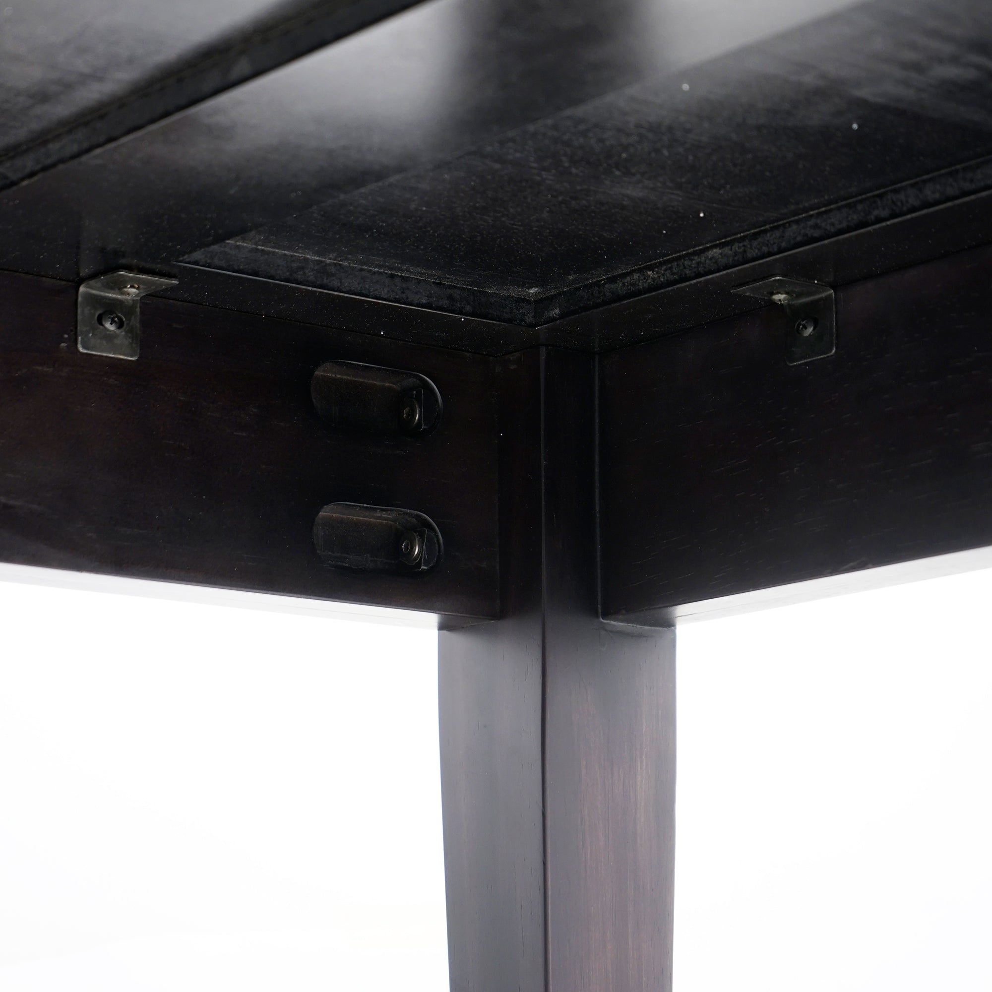 Mira - 72" x 30" Scalloped Dining Table, Black