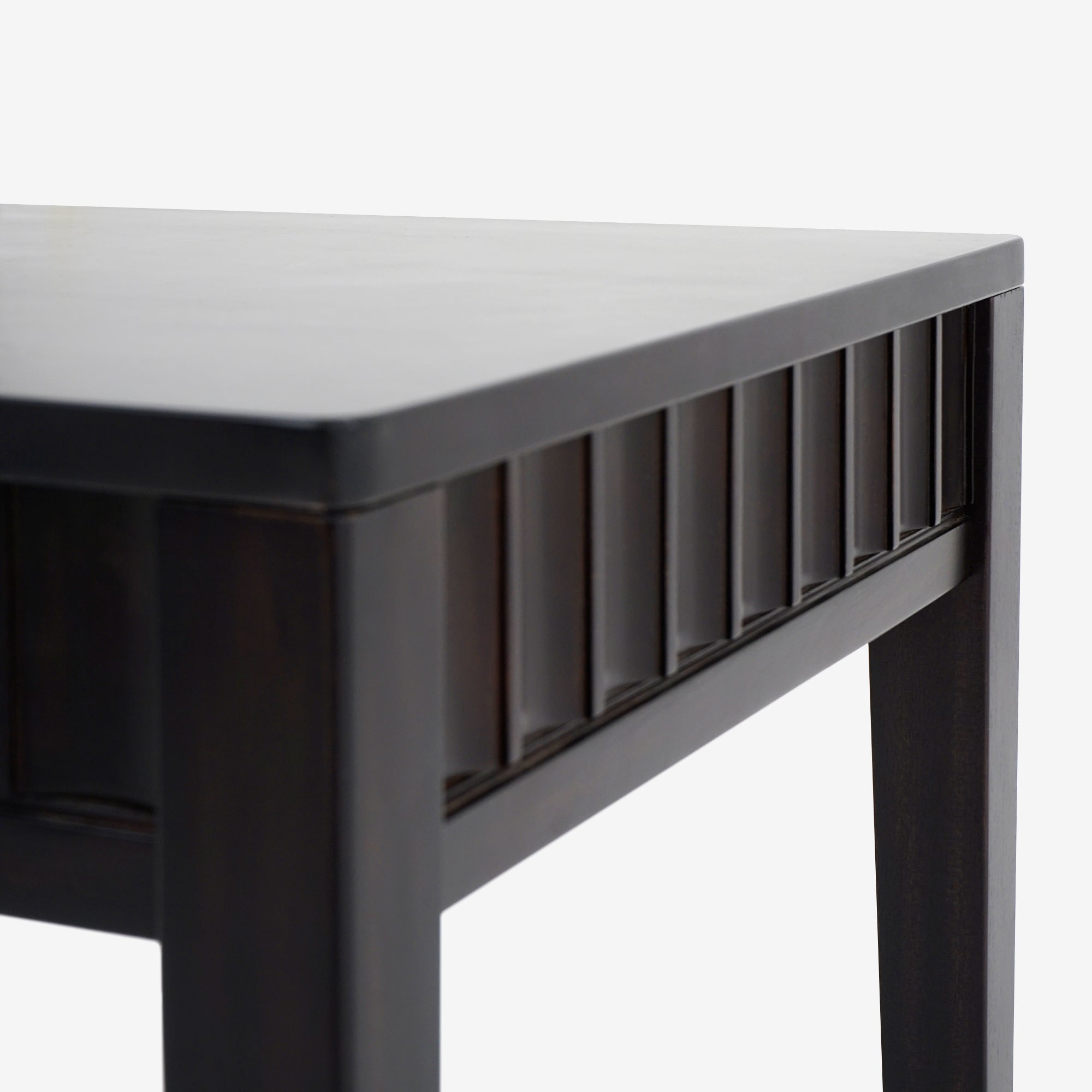 Mira - Scalloped Dining Chair Set, Black