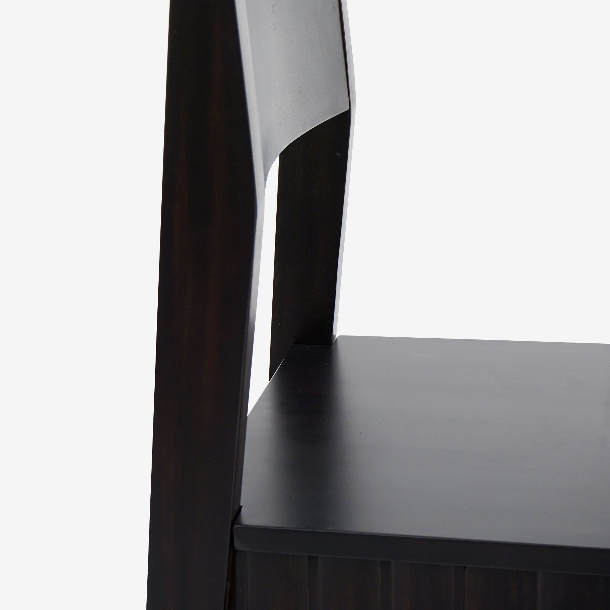 Mira - Scalloped Dining Chair Set, Black