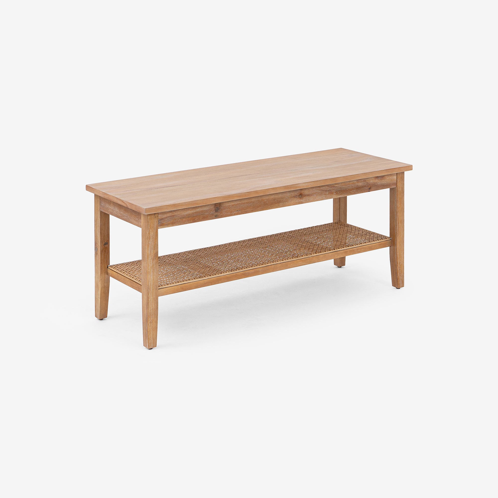 Liora - 45" Rattan Bench, Natural