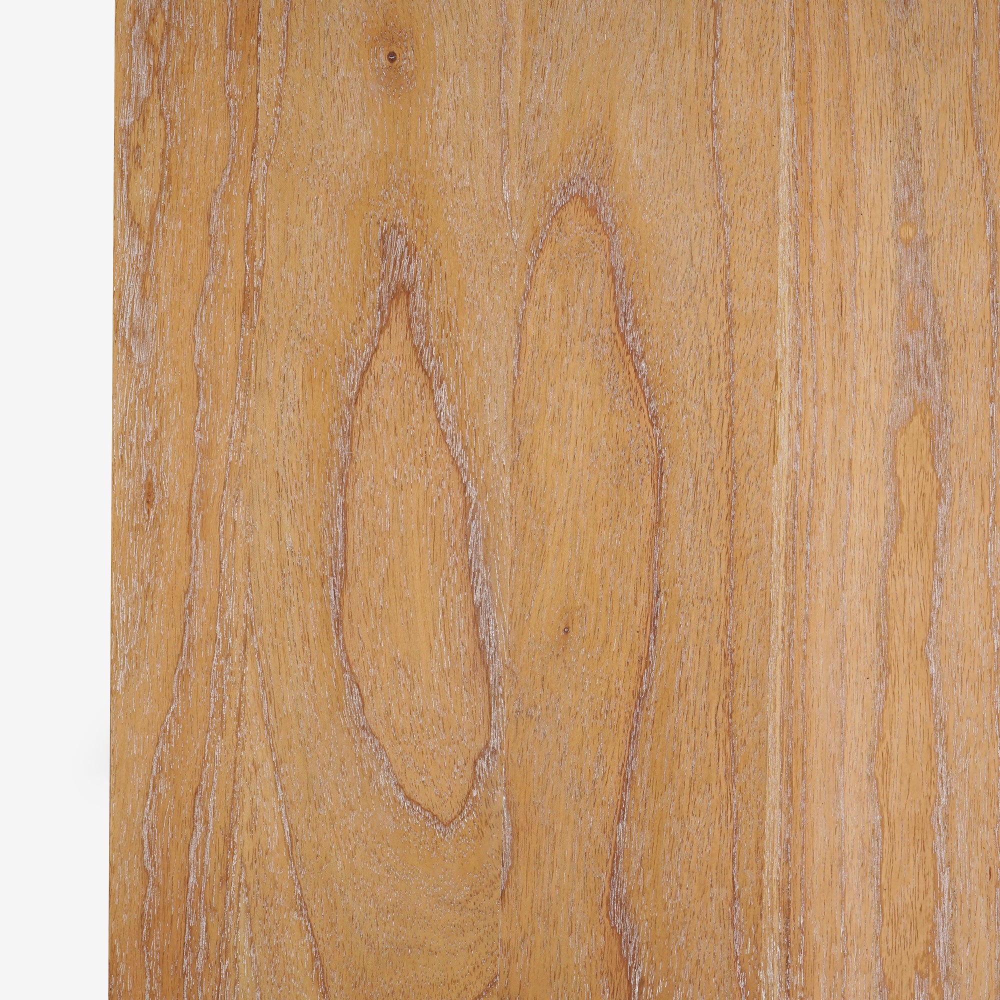 Detail Top View Natural Mira 42 Scalloped Storage Bench