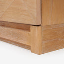 Averi - 31.5" Geometric Modular Cabinet, Natural