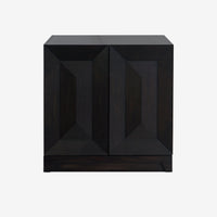 Averi - 31.5" Geometric Modular Cabinet, Black