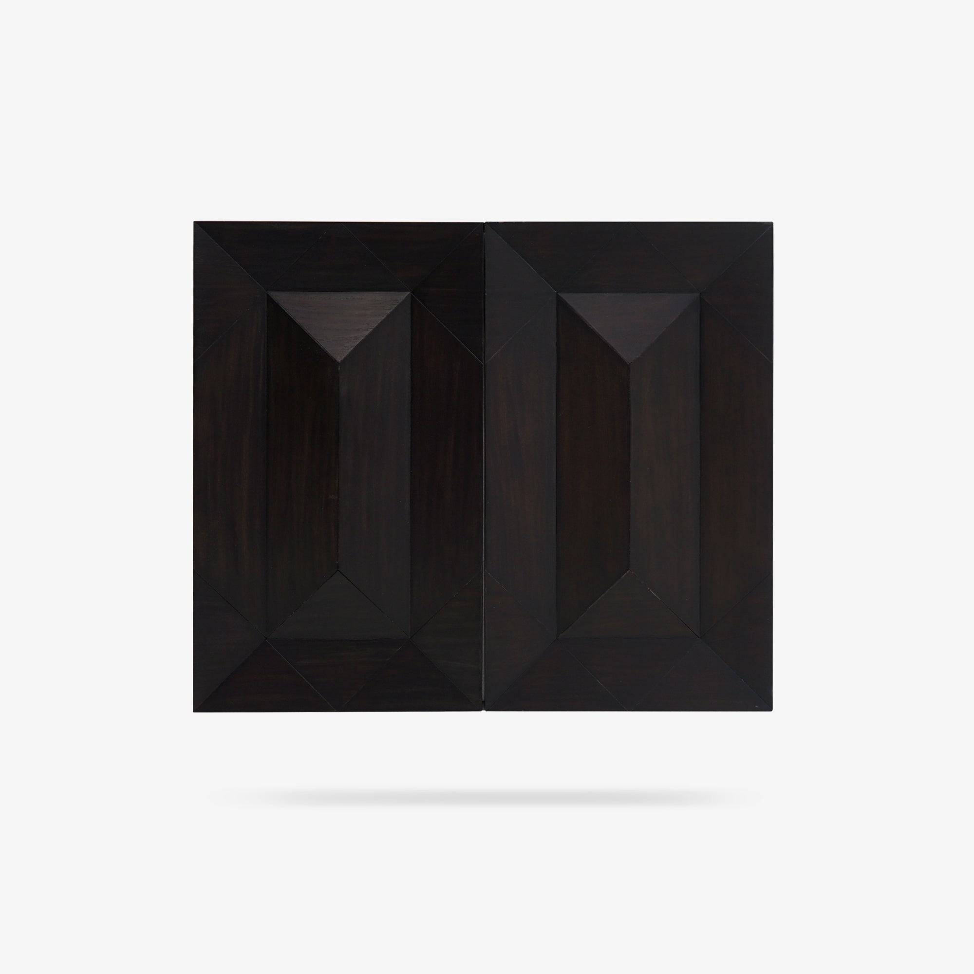 Averi - 31.5" Geometric Modular Cabinet Doors, Black