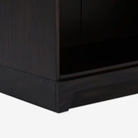 Black Anira Modular Cabinet Corner Close Up