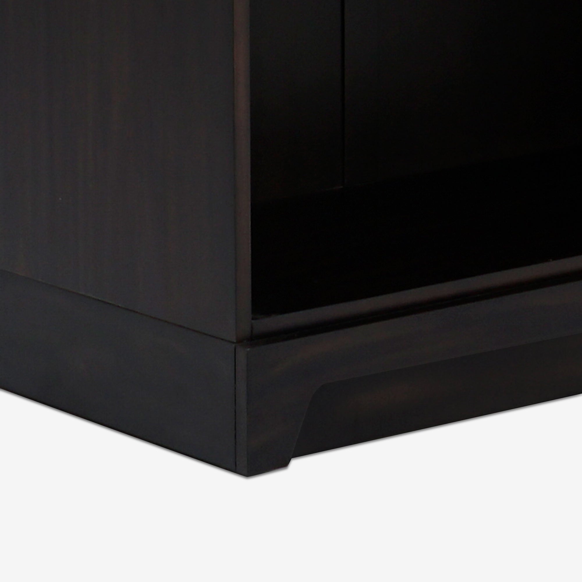 Black Anira Modular Cabinet Corner Close Up