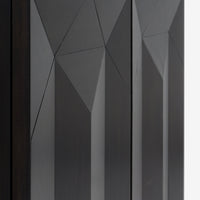 Black Averi Modular Cabinet Doors Close Up