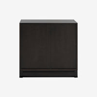 Black Averi Modular Cabinet Rear View