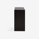 Averi Black Modular Cabinet Side View