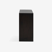 Averi Black Modular Cabinet Side View