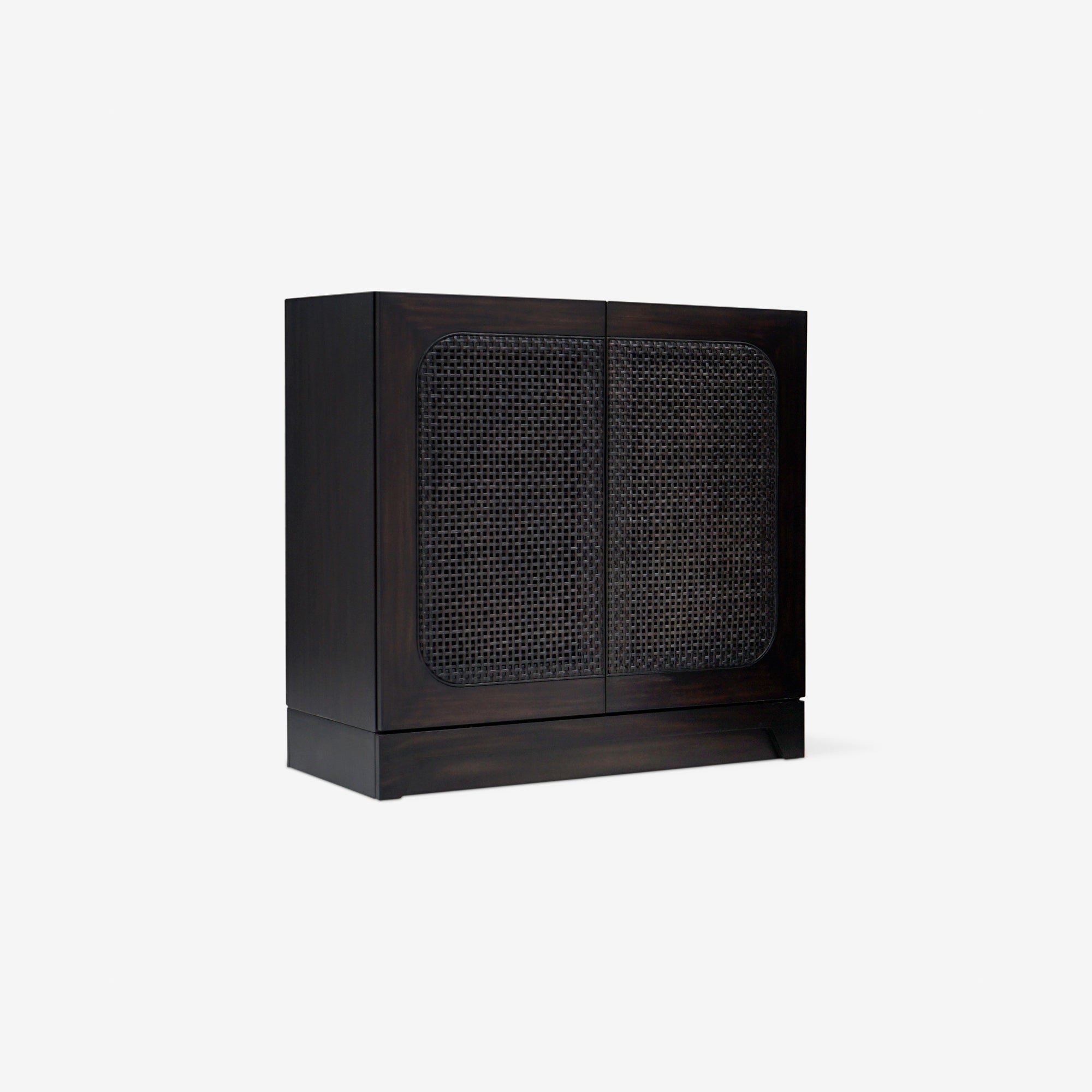 Liora - 31.5" Rattan Modular Cabinet, Black