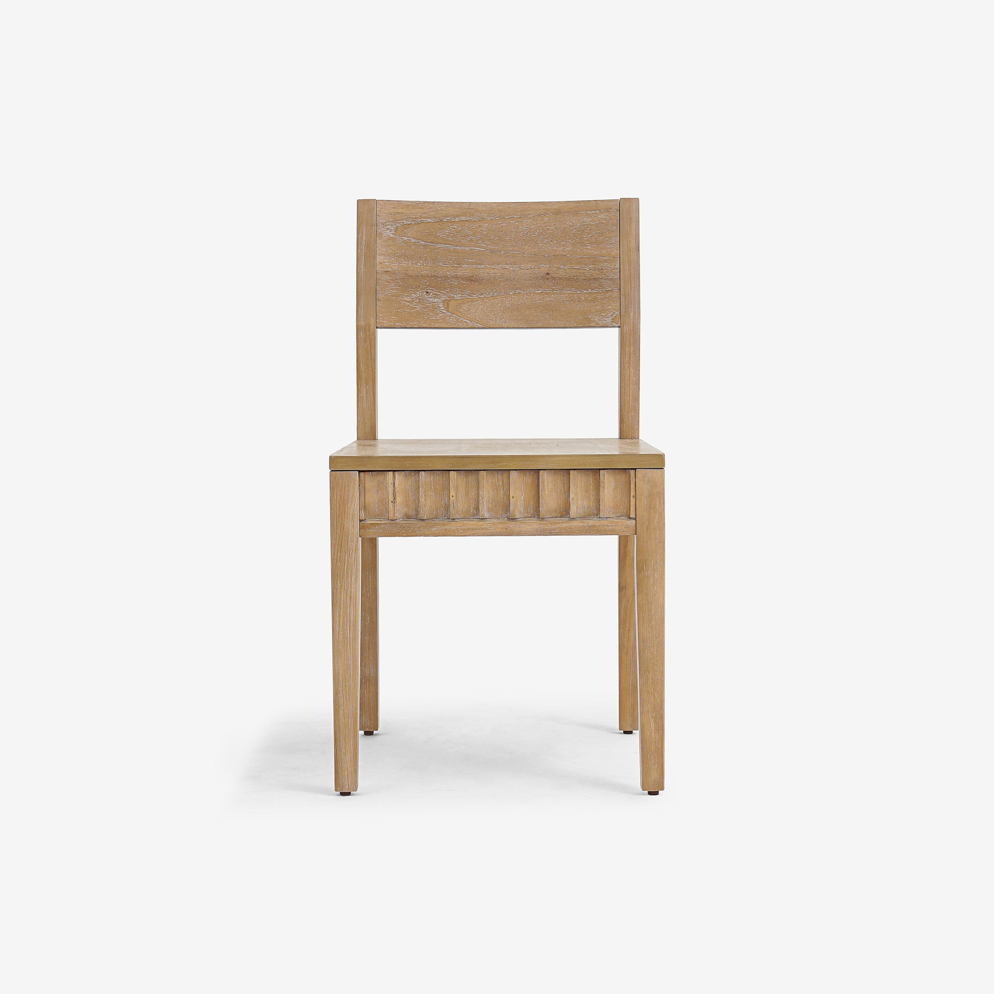 NEW! Mira - Scalloped Dining Chair Set, Natural
