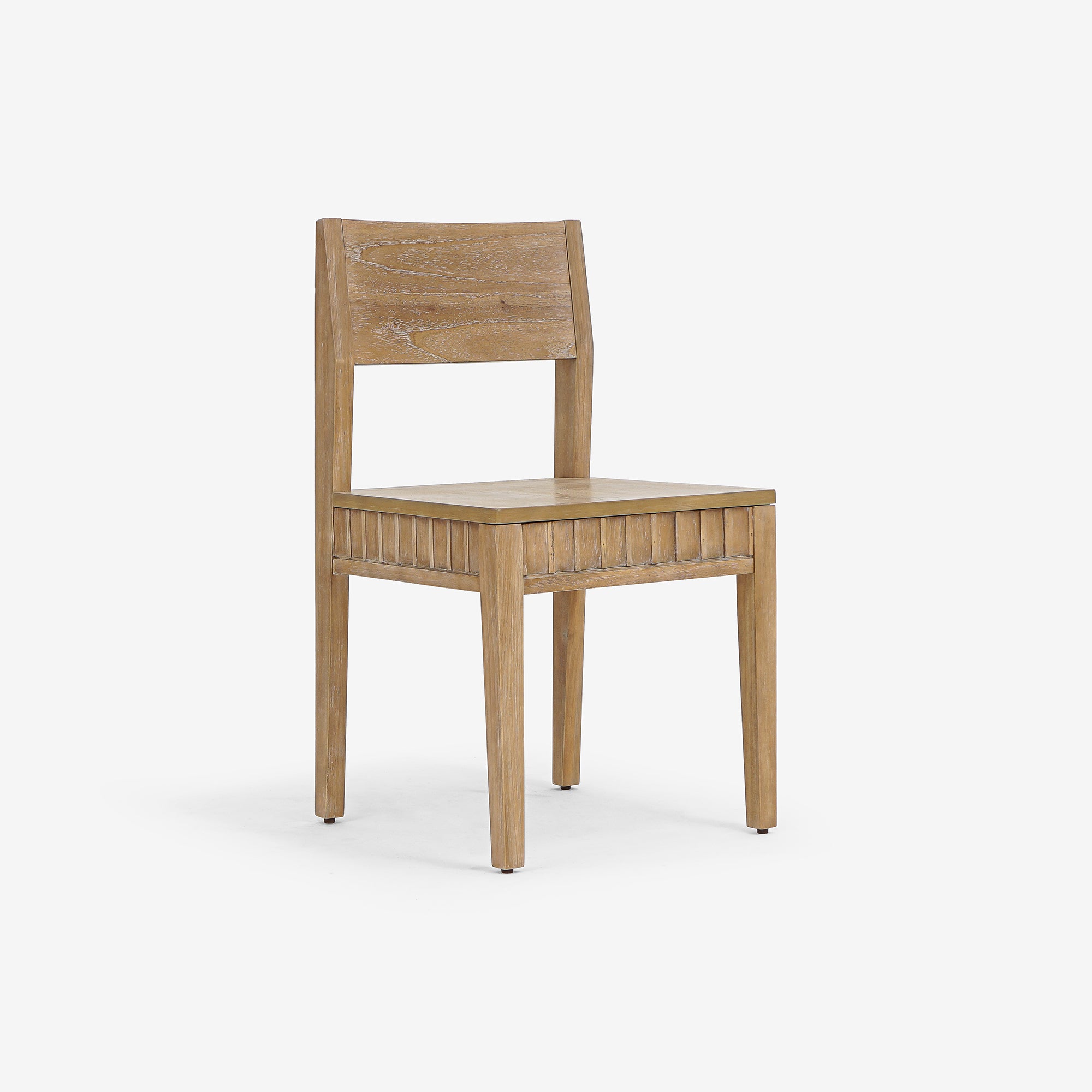 NEW! Mira - Scalloped Dining Chair Set, Natural