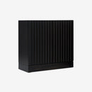 NEW! Mira - 31.5" Scalloped Modular Cabinet, Black