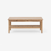 Bench with shelf Rattan