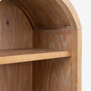 Javon - Arched Display Cabinet, Natural