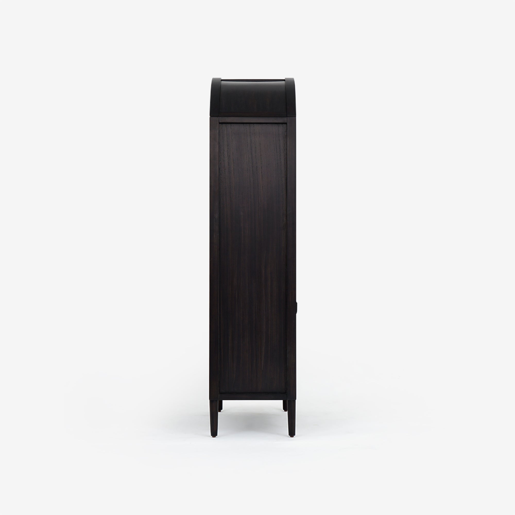 Javon - Arched Display Cabinet, Black