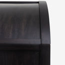 Javon - Arched Display Cabinet, Black