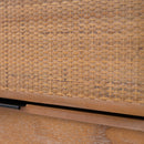 Kalana - 2-Drawer Rattan Nightstand, Natural