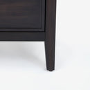 Kalana - 6-Drawer Rattan Dresser, Black
