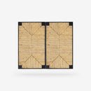 Kolena - 31.5" Banana Modular Cabinet Doors, Black