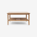 Liora - Square Rattan Coffee Table, Natural