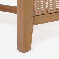 Liora - 72" x 30" Rattan Dining Table, Natural