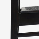 Liora - Rattan Dining Chair Set, Black