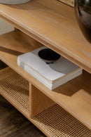 Liora - 41" Rattan Console Table, Natural