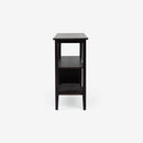 Liora - 41" Rattan Console Table, Black