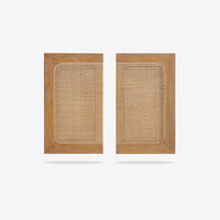 Liora - 31.5" Rattan Modular Cabinet Doors, Natural