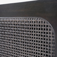 Liora - 31.5" Rattan Modular Cabinet Doors, Black