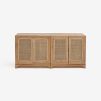 Liora - 31.5" Rattan Modular Cabinet, Natural