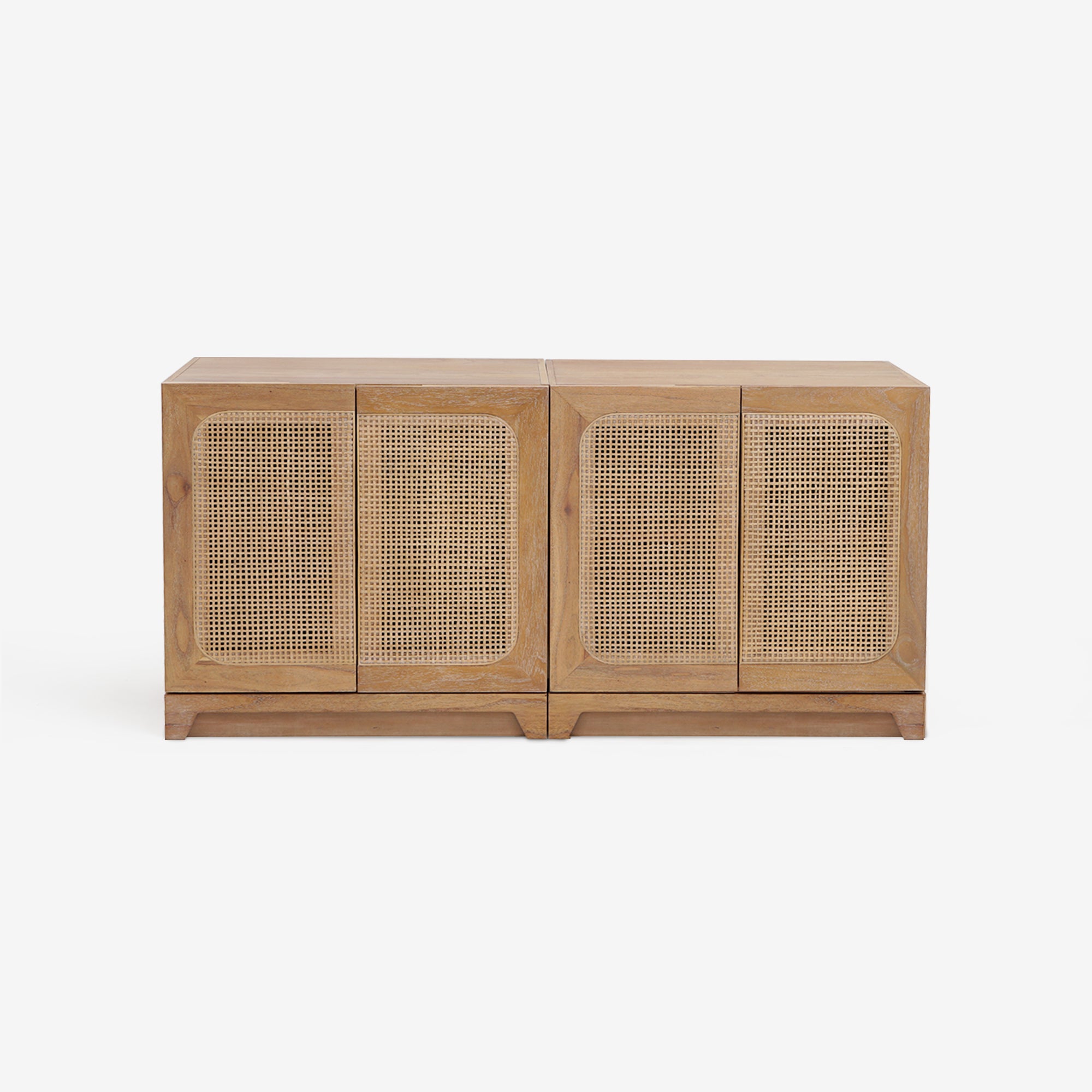 Liora - 31.5" Rattan Modular Cabinet, Natural
