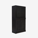 Liora - 31.5" Rattan Modular Cabinet, Black