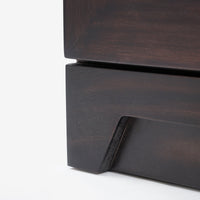 Liora - 31.5" Rattan Modular Cabinet, Black