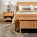 Lurian - Queen Rattan Bed, Natural