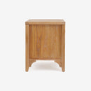 Lurian - 1-Drawer Rattan Nightstand, Natural